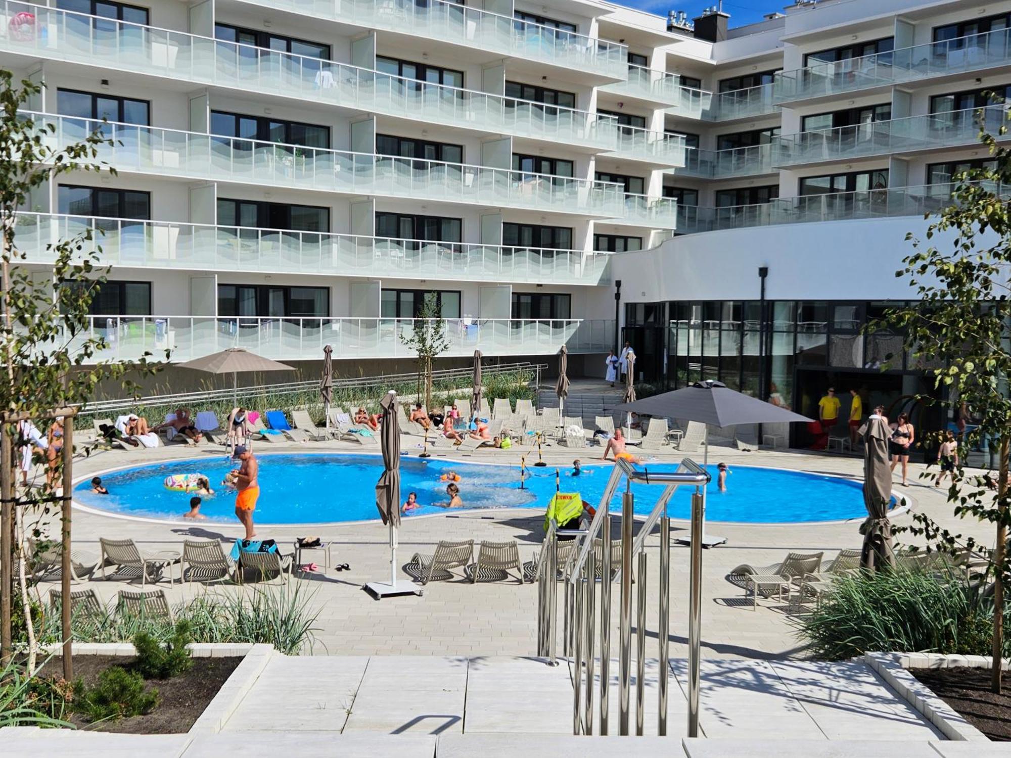 Polanki Aqua Apartment Kołobrzeg Esterno foto